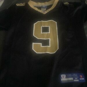 NFL Saints Jersey drew breez m 10-12 youth
